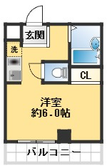 UTレジデンス六甲【弊社管理物件】の間取り