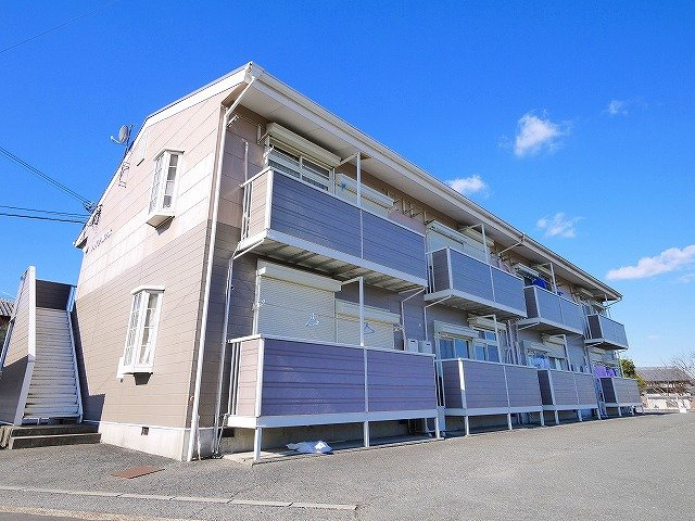 ハイツ桃ノ木の外観|外はこのようになっています