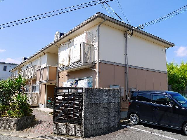 パティオBの外観|外観は落ち着いています