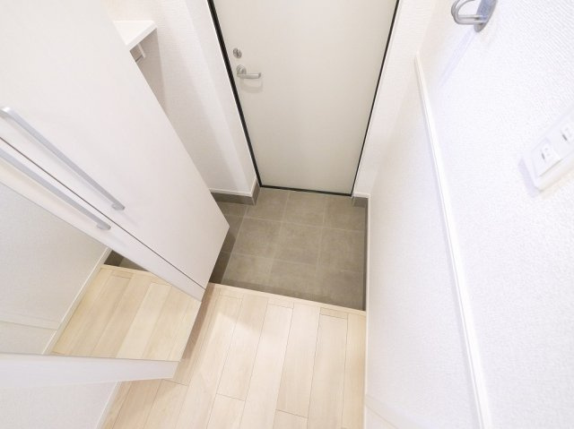 ピーチブロッサムの玄関|明るい玄関です