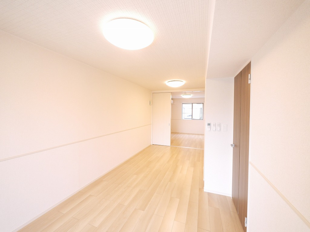 ピーチブロッサムの居間・リビング|使いやすいリビングです