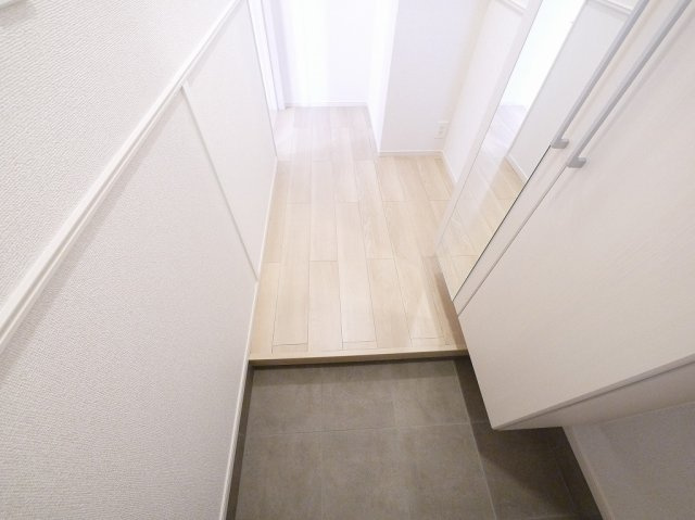 ピーチブロッサムの玄関|ゆったりとした玄関です