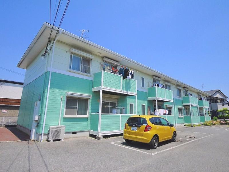 東池野ハイツBの外観|外観もきれいです