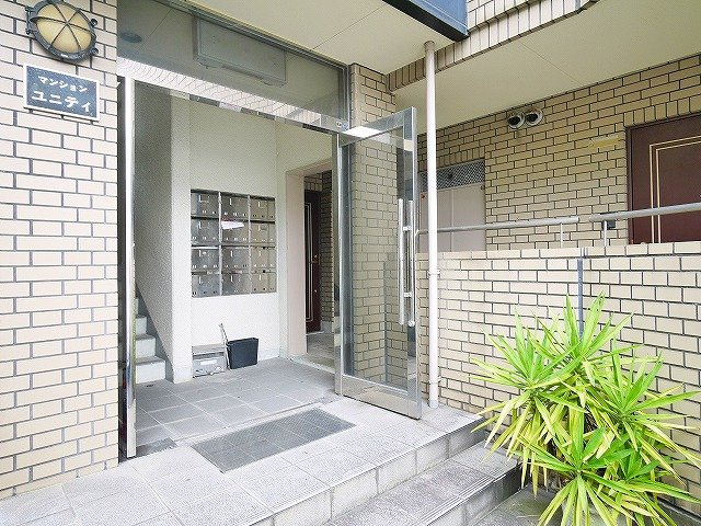 マンションユニティのエントランス|毎日通るエントランスはこのようになっています