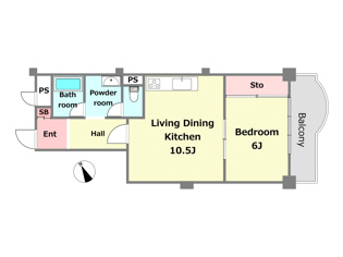 コボリマンション夙川老松台D棟の間取り