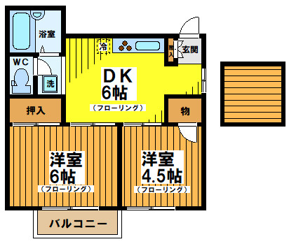 【間取り】 | ヴィレッジ大原