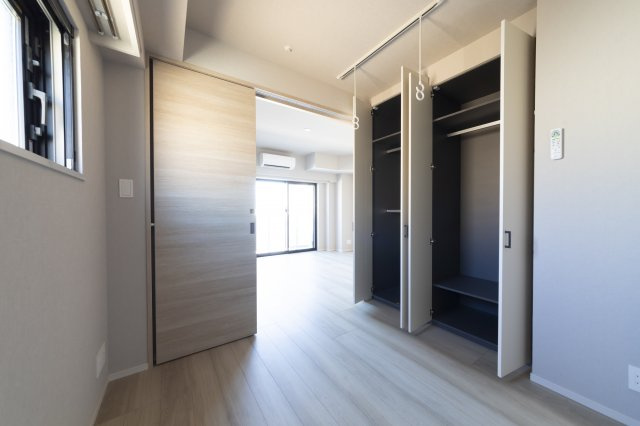 プラウドフラット錦糸町Ⅱの寝室|落ち着いた色調の寝室です