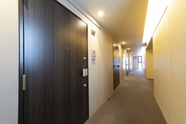 プラウドフラット錦糸町Ⅱの玄関|落ち着いた玄関です