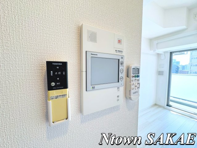 【セキュリティ】 | エステムコート名古屋新栄アクシス | モニター付きインターフォンです。