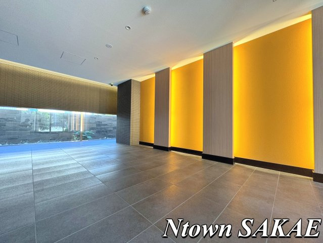 【ロビー】 | エステムコート名古屋新栄アクシス | 落ち着いたロビーです