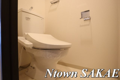 【トイレ】 | エステムコート名古屋新栄Ⅲグローリィ | 落ち着いた色調のトイレです