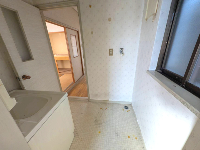 和泉市今福町戸建の脱衣所