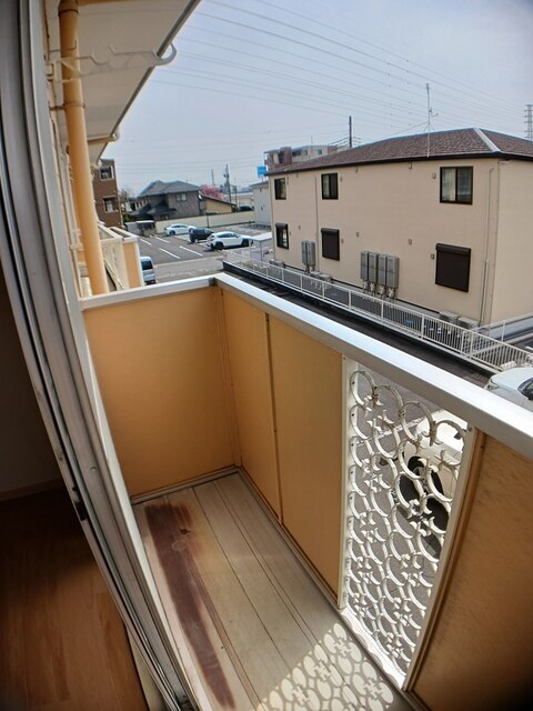 コーポウイングのバルコニー