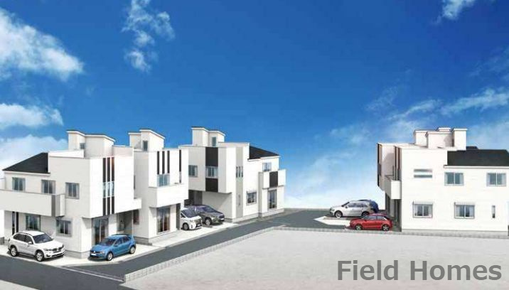 茅ヶ崎市柳島2丁目新築戸建て　4号棟の外観パース|外観イメージ「茅ヶ崎市柳島2丁目新築戸建て」