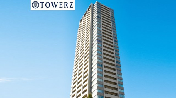 【外観】 | 【外観】地上35階建て、総戸数205戸の超高層タワーマンション！！洗練されたスマートなフォルム！