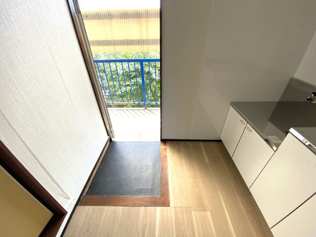 ヴィラ早野の玄関