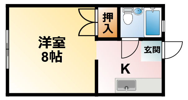 ヴィラ早野の間取り