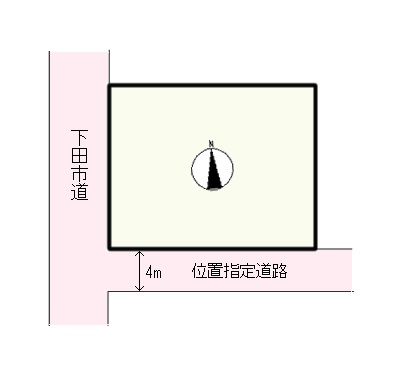 S1717G　高馬土地の土地図