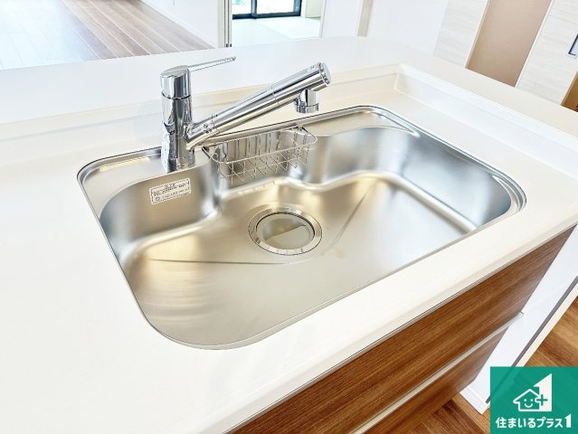 桜井市三輪　第9期　新築一戸建ての設備|広々としたシンクで食器洗いも楽々！