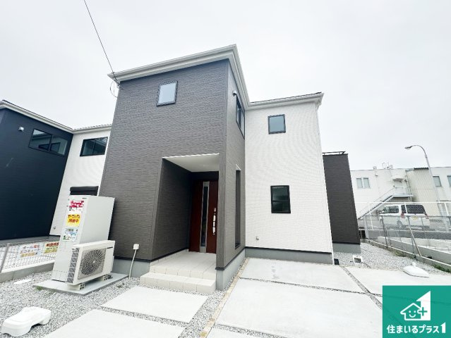 桜井市三輪　第9期　新築一戸建ての外観|お客様に長く安心して住んでいだだける事にこだわった家づくり！住んでからのアフターサービスにもしっかりと取り組んでいます！