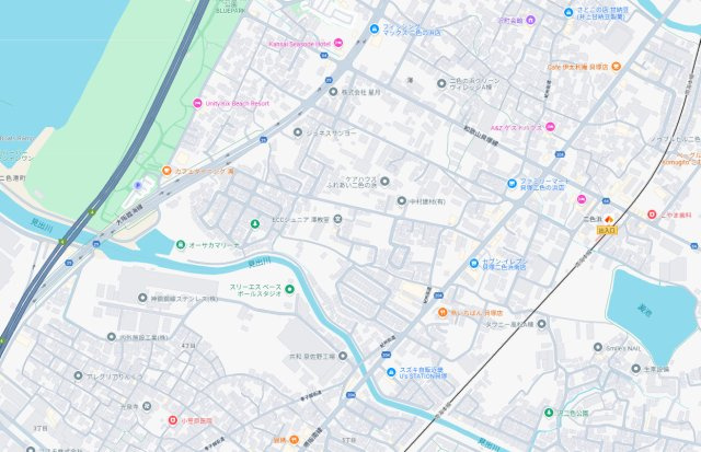 貝塚市澤　第4期　新築一戸建ての地図