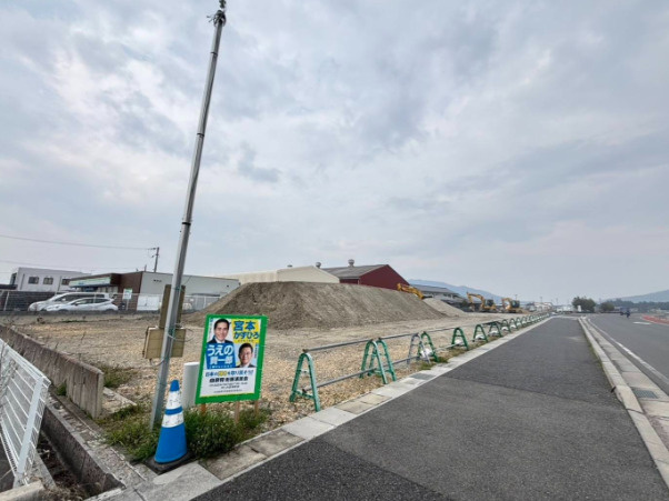 近江八幡市武佐町の事業用地