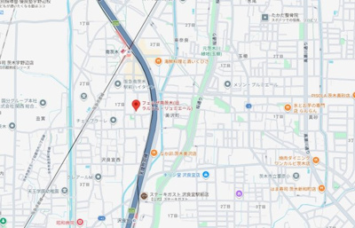 【地図】 | フェルザ南茨木(旧:ラルジュ・リュミエール)