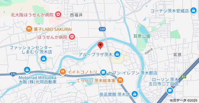 パレスシェリール河崎の地図