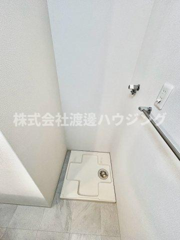 アルモニア江坂の設備|室内洗濯パン