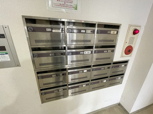 テーベ橘のその他共用部分|メールボックス