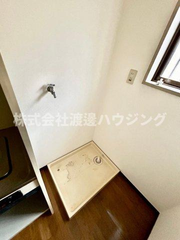 木下ハイツの設備|室内洗濯パン