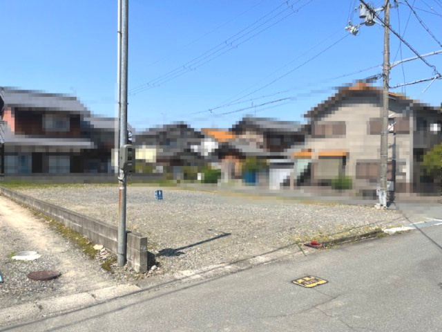 高島市今津町弘川100坪売地の外観