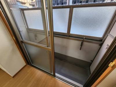 G・F二条城（グランフェニックス二条城）のバルコニー|東向きバルコニー