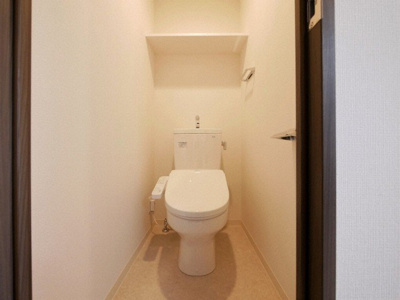 【トイレ】 | エステムコート難波Ⅶビヨンド | 落ち着いた空間のトイレです