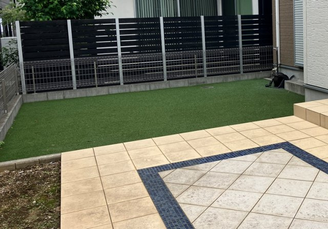 おおたかの森南戸建の庭