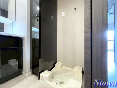 【設備】 | プレサンス　ロジェ　金山駅前 | 洗濯機置き場です。