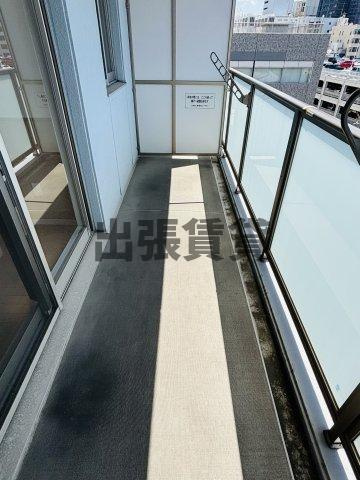 仲介手数料0円！！アトリエールのバルコニー