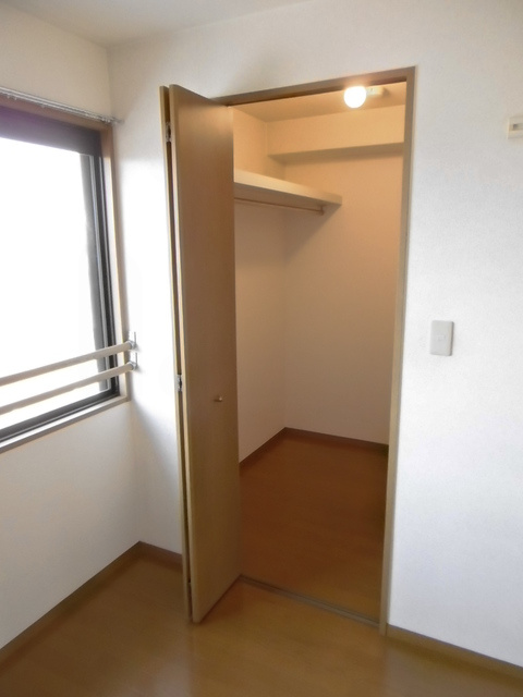 ドミールパーク江崎の収納|たっぷりとした収納スペースです