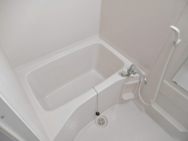 ドミールパーク江崎の浴室|日々の疲れを癒すお風呂付です