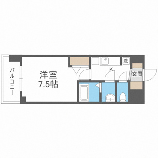 【間取り】 | スプランディッド難波SOUTH