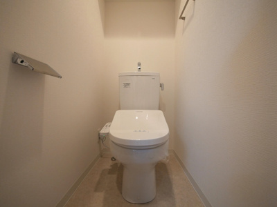 【トイレ】 | スプランディッド難波SOUTH | 落ち着いた空間のトイレです