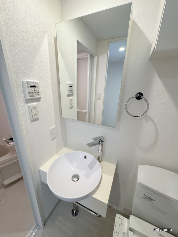 SERENiTE福島scelto　仲介手数料無料の洗面所