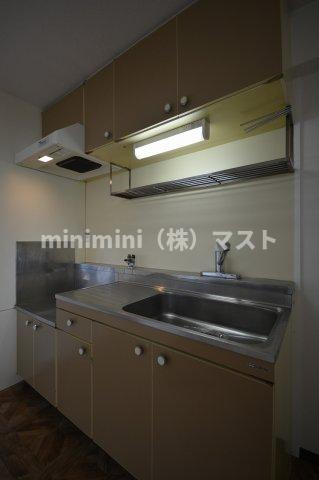 マンションタワーサイドのキッチン|別部屋参考写真