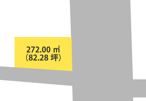 海南市名高・土地・56906の区画図