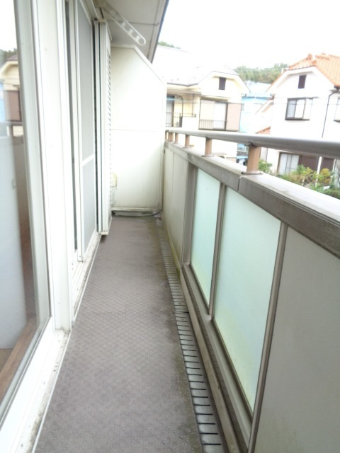 シティハイム　トリオ2のバルコニー|優しい陽の差し込むバルコニー☆