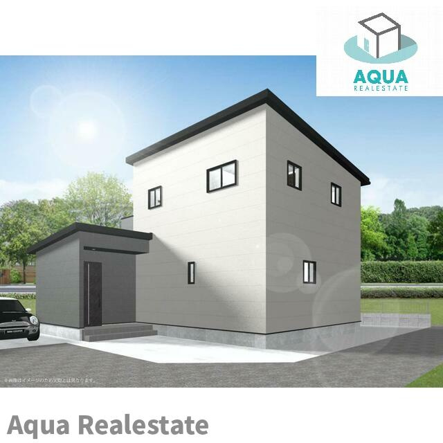 さぬき市志度の新築一戸建の外観パース