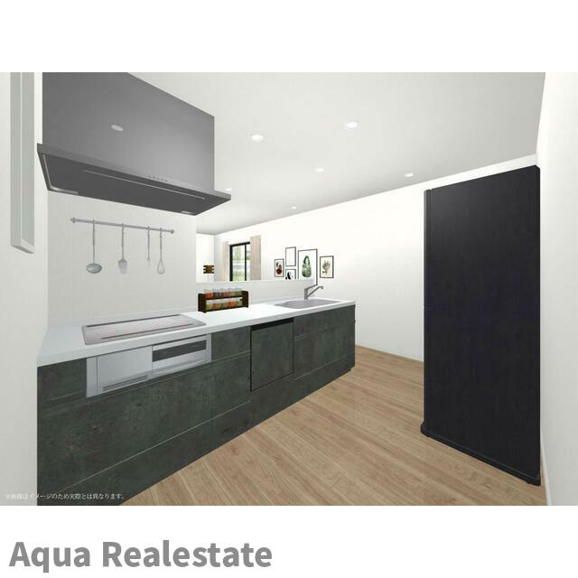 さぬき市志度の新築一戸建のキッチン