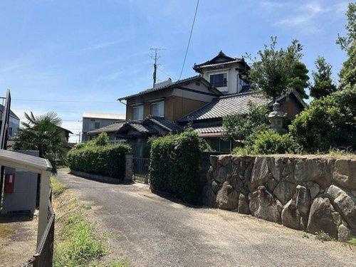 川津町　売土地の前面道路含む現地写真|前面道路含む現地写真