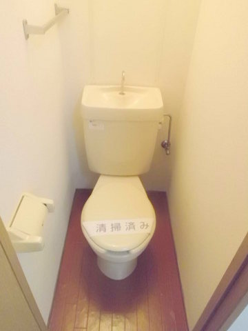 シティハイム　光１番館のトイレ|清潔感のあるトイレ