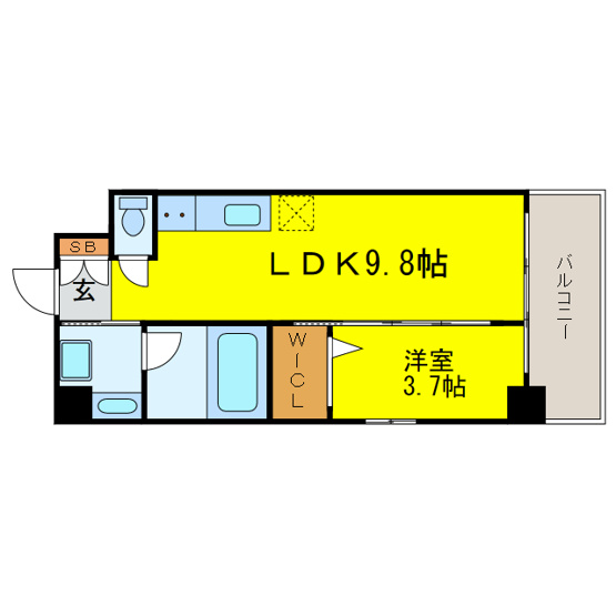 【間取り】 | グランバース福島